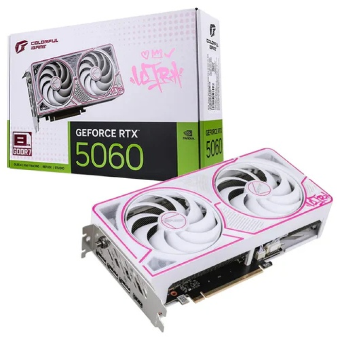 Colorful iGame GeForce RTX 5060 Ultra W DUO OC 8GB-V GDDR7 8 Гб
