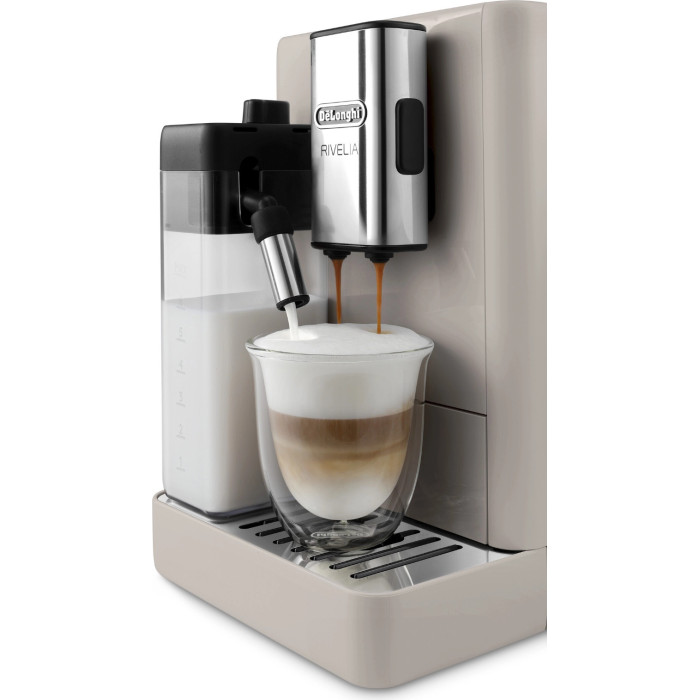 Кофемашина Delonghi Rivelia Perfetto EXAM440.55.BG бежевый