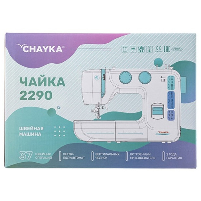 CHAYKA 2290 белый, голубой