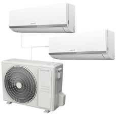 Atlantiq A2OE-18HRN8-Q + ASAGI-09HRFN8 + ASAGI-09HRFN8 белый