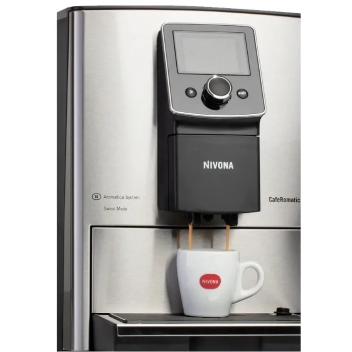Кофемашина Nivona CafeRomatica 825 серебристый