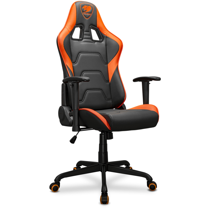Игровое кресло COUGAR Armor Elite, черный, оранжевый