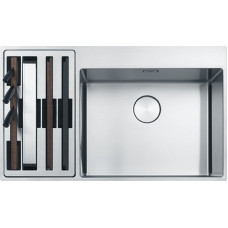 Franke Box Center BWX 220-54-27 прав. авт. (127.0538.260) врезная 86х51х20 см, нержавеющая сталь, тон серебристый
