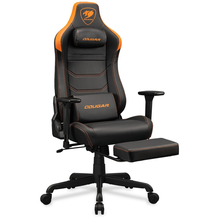 Игровое кресло COUGAR Armor Evo S, черный, оранжевый