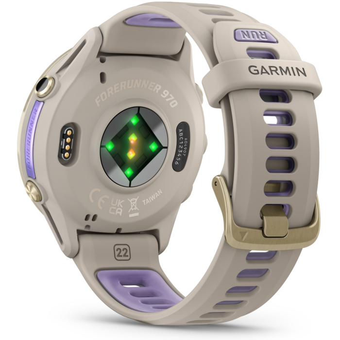 Garmin Forerunner 970 47 мм бежевый-фиолетовый