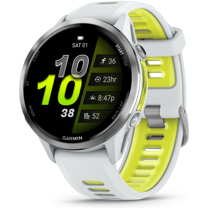 Garmin Forerunner 970 47 мм белый-зеленый