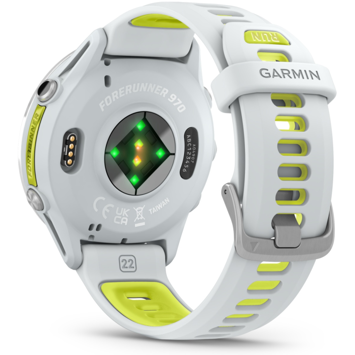 Garmin Forerunner 970 47 мм белый-зеленый