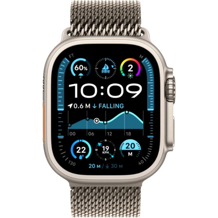 Apple Watch Ultra 2 2024 GPS + Cellular S 49 мм серебристый
