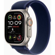 Apple Watch Ultra 2 2024 GPS + Cellular S/M 49 мм серебристый-синий
