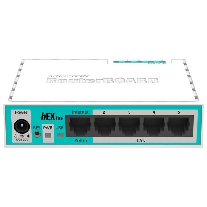 Mikrotik hEX lite RB750r2 белый