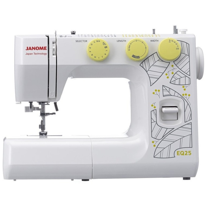 JANOME EQ 25 швейная машина