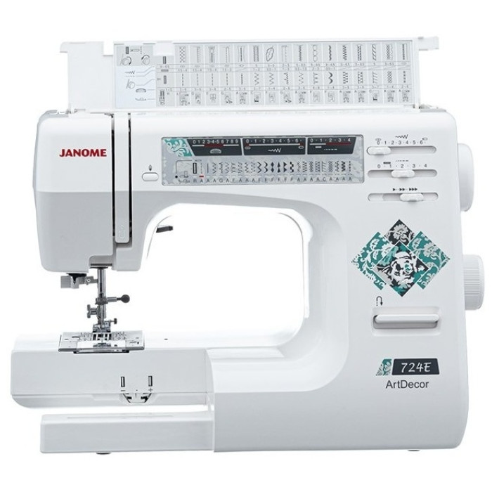 JANOME ArtDecor 724E швейная машина