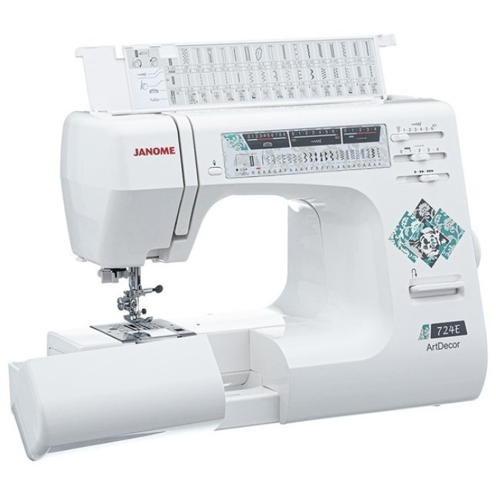 JANOME ArtDecor 724E швейная машина