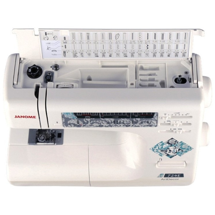 JANOME ArtDecor 724E швейная машина