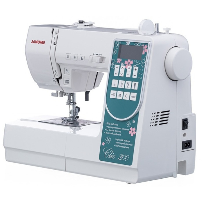 JANOME Clio 200 швейная машина