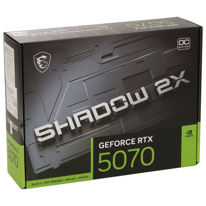 MSI RTX 5070 Shadow 2X OC (RTX 5070 12G SHADOW 2X OC) 12 Гб