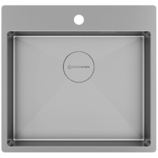 KuchenStern WERK 60 AISI 304/R10 нержавеющая сталь 507SS50 (KS-800182) врезная 54х51х20 см, нержавеющая сталь, тон серый металлик