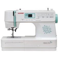 Janome HD 6130 белый, зеленый