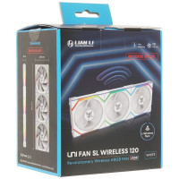 Вентилятор для корпуса Lian Li UNI FAN SL WIRELESS 120 3x120mm wit controller White G99.12RSL1W3W.00