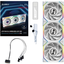 Вентилятор LIAN LI UNI FAN SL WIRELESS LCD 120 Reverse Blade 12RSLLCD1W3W