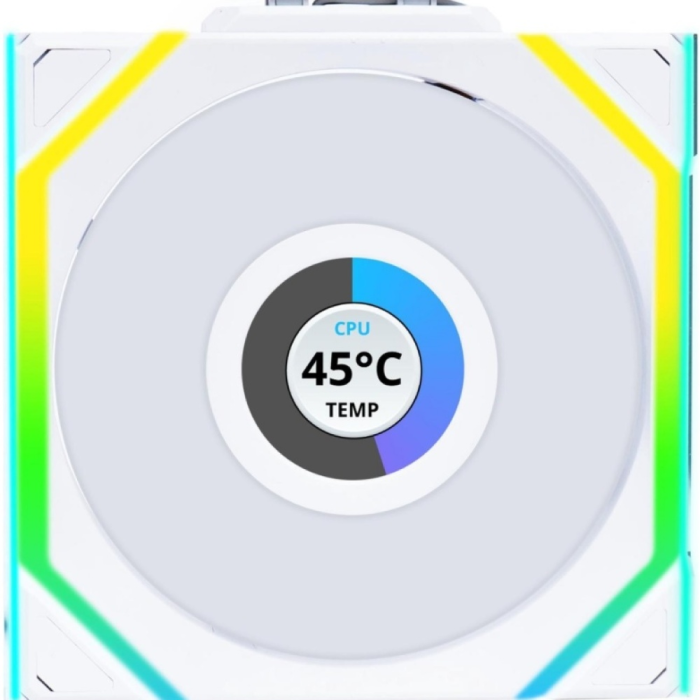 Вентилятор LIAN LI UNI FAN SL WIRELESS LCD 120 Reverse Blade 12RSLLCD1W3W
