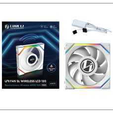 Вентилятор LIAN LI Uni Fan SL Wireless LCD 120 12SLLCD1W1W