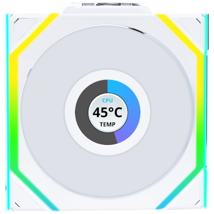 Вентилятор LIAN LI Uni Fan SL Wireless LCD 120 12SLLCD1W1W