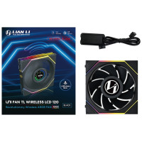 Вентилятор LIAN LI Uni Fan TL Wireless LCD 120 ARGB Reverse Blade 12RTLLCD1W1B