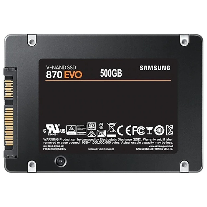 SSD Samsung 870 EVO MZ-77E500BW 500 ГБ