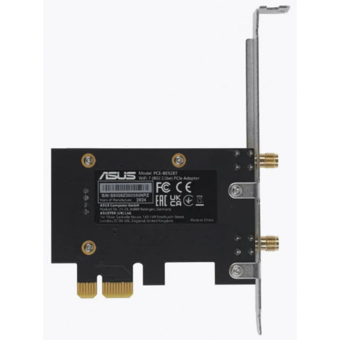 Беспроводной сетевой адаптер ASUS PCE-BE92BT<br>77161