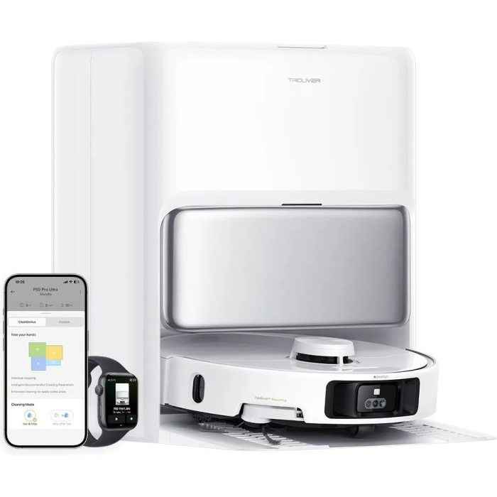 TROUVER P50 Pro Ultra белый, серебристый