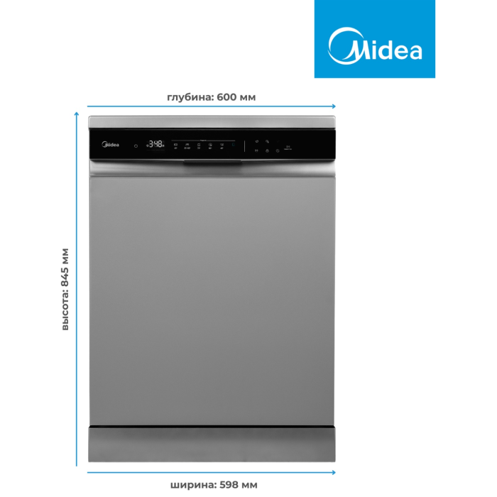 Midea MFD60S350Si-C серый