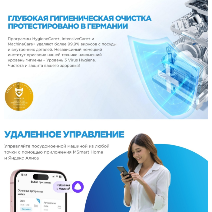 Midea MDWF-6029СLS серый