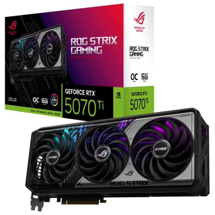 ASUS ROG Strix Gaming GeForce RTX 5070 Ti 16GB GDDR7