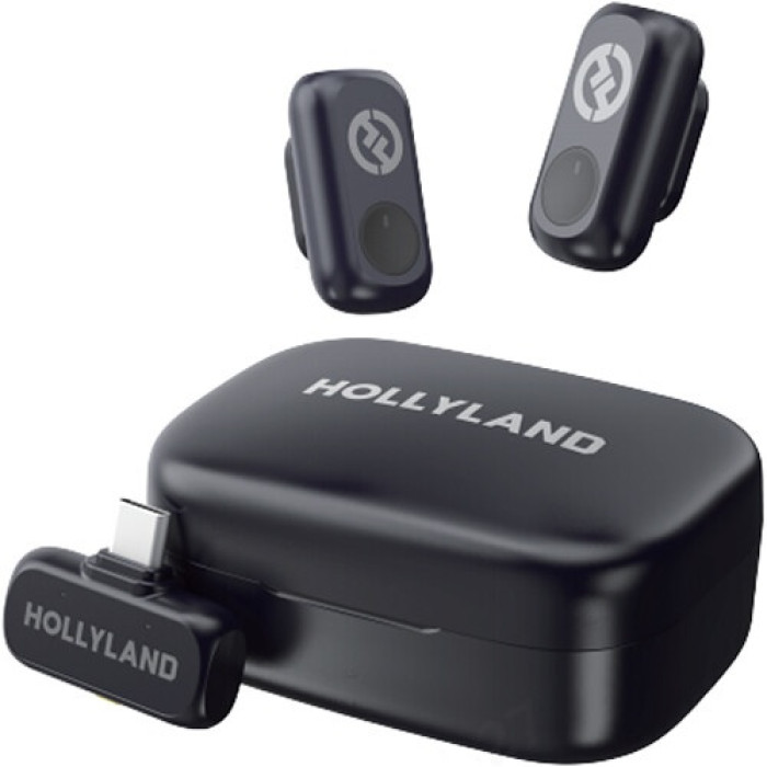 Микрофон Hollyland LARK A1 Duo USB-C черный