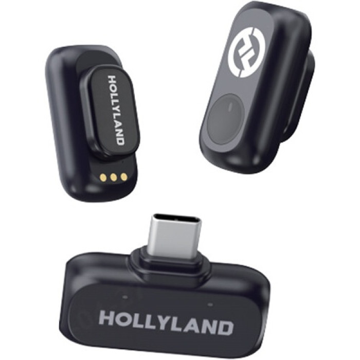 Микрофон Hollyland LARK A1 Mini Duo USB-C черный