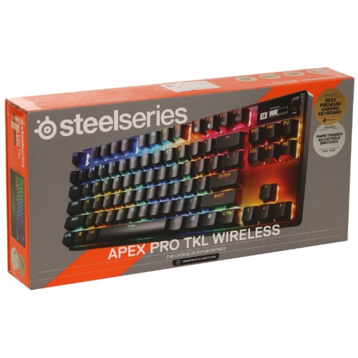 SteelSeries Apex Pro TKL Wireless Gen 3 US (64871) черный