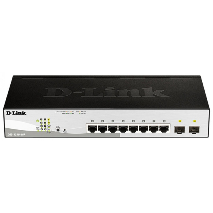 Коммутатор D-link DGS-1210-10P/F3A