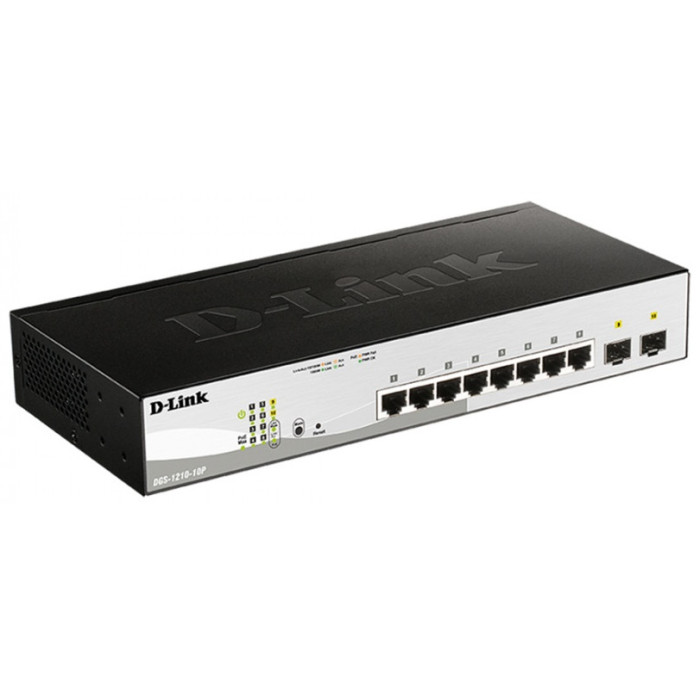 Коммутатор D-link DGS-1210-10P/F3A