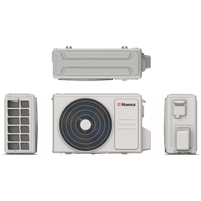 Hansa ACI-12W55 белый + монтажный комплект