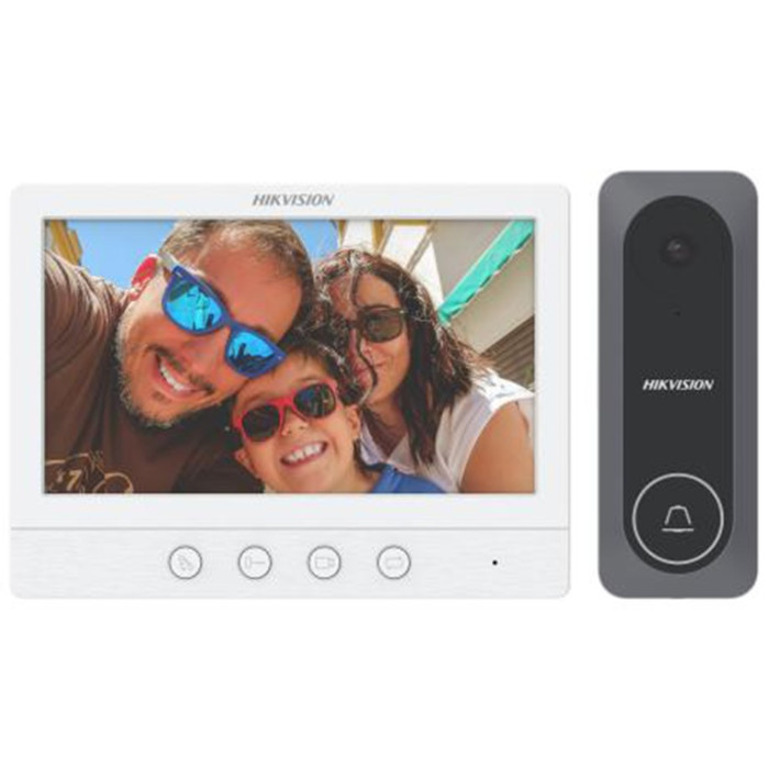 Hikvision видеодомофон DS-KIS212 белый