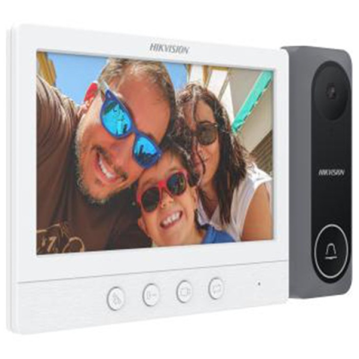 Hikvision видеодомофон DS-KIS212 белый