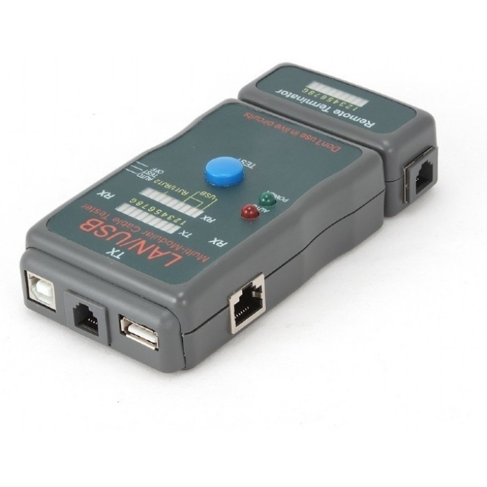 Cablexpert кабельный тестер NCT-3, цифровой