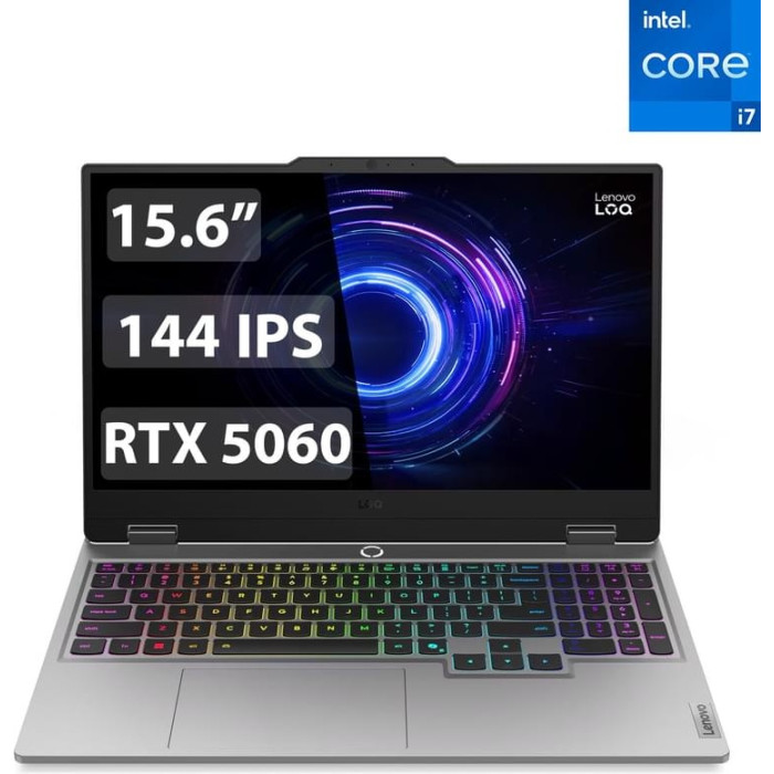 Lenovo LOQ 15IRX10 15.6" / 24 Гб / SSD 512 Гб / Без ОС / 83JE002DRK