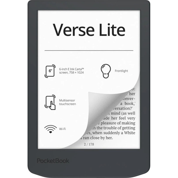 POCKET BOOK PB619-T-CIS серый