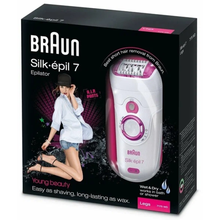 Braun SE7175 Leg Ceemea PNK/WH Wbox Legepilat