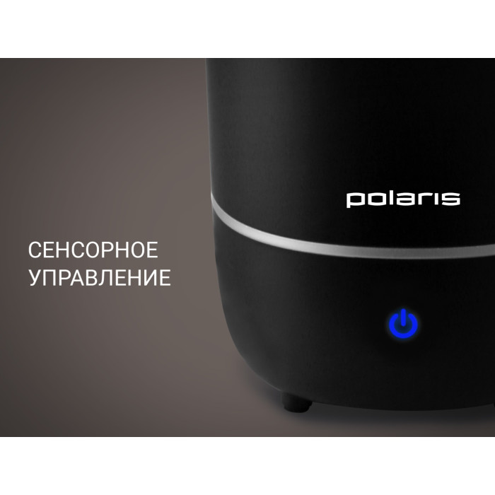 Увлажнитель воздуха Polaris PUH-8105 TF черный, серебристый
