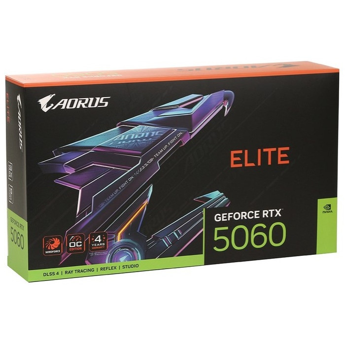 GIGABYTE RTX 5060 Aorus Elite (GV-N5060AORUS E-8GD) 8 Гб