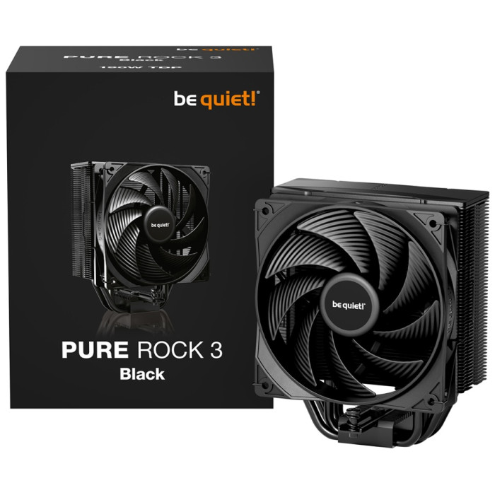 Кулер для процессора Bequiet! Pure Rock 3 Black<br>75985