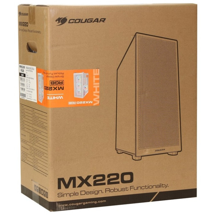 COUGAR MX220 RGB (382AC80.0002) белый